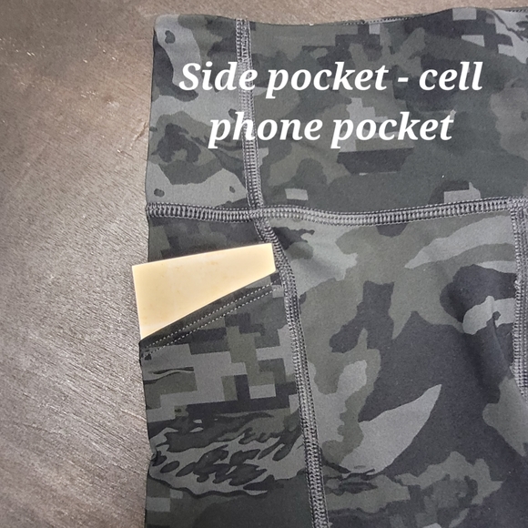 🆕️ Under Armour Fly Fast 3.0 Half Tights Black Grey Camo - Picture 8 of 12